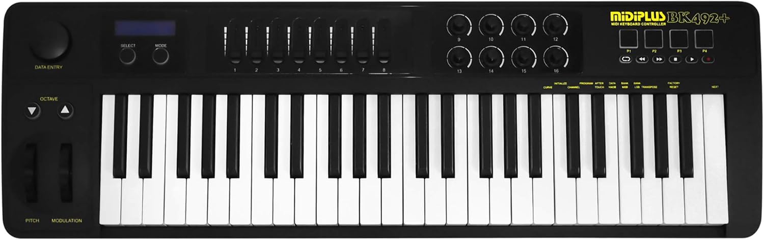 midiplus BK492+ USB MIDI Keyboard Controller