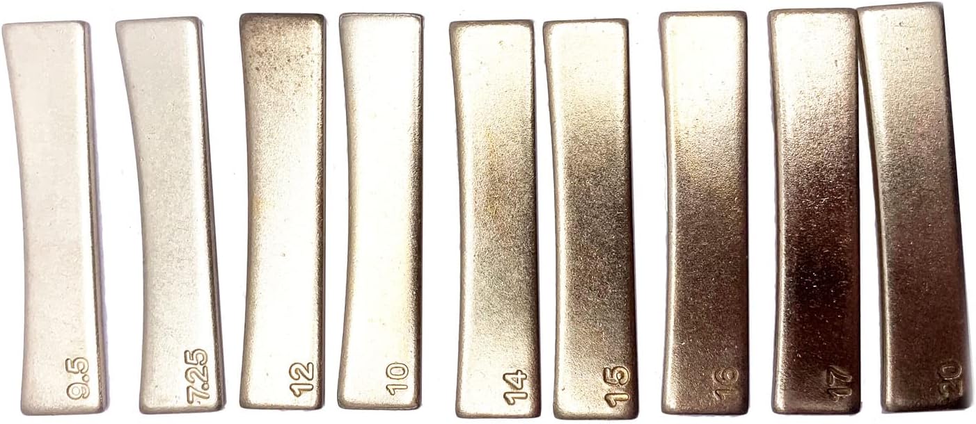 Fret Press Tool Pressing Clamp Fret Installation Tool with 4 Support Cauls 9 Radian Brass Inserts(7.25-20) for Electric Acoustic Guitar Bass