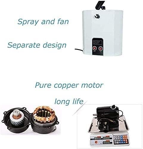 Industrial Wall Mount Oscillating Fan, with Humidifying Mist Action 3 Speed Settings, 15L, Adjustable Tilt, for Home Office Restaurant Dormitory