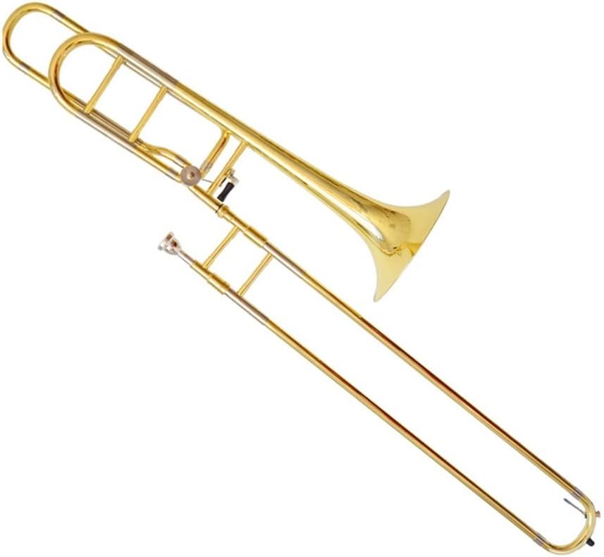 TSTS B-Flat Tenor Trombone Imitation Gold Paint Treatment Beginner Trombone