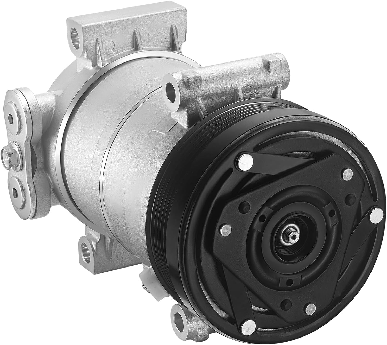 Air Conditioning A/C Compressor with Clutch 58950 Compatible with Chevrolet Silverado C1500 C2500 C3500 K1500 K2500 K3500 P30, Compatible with GMC Jimmy Yukon