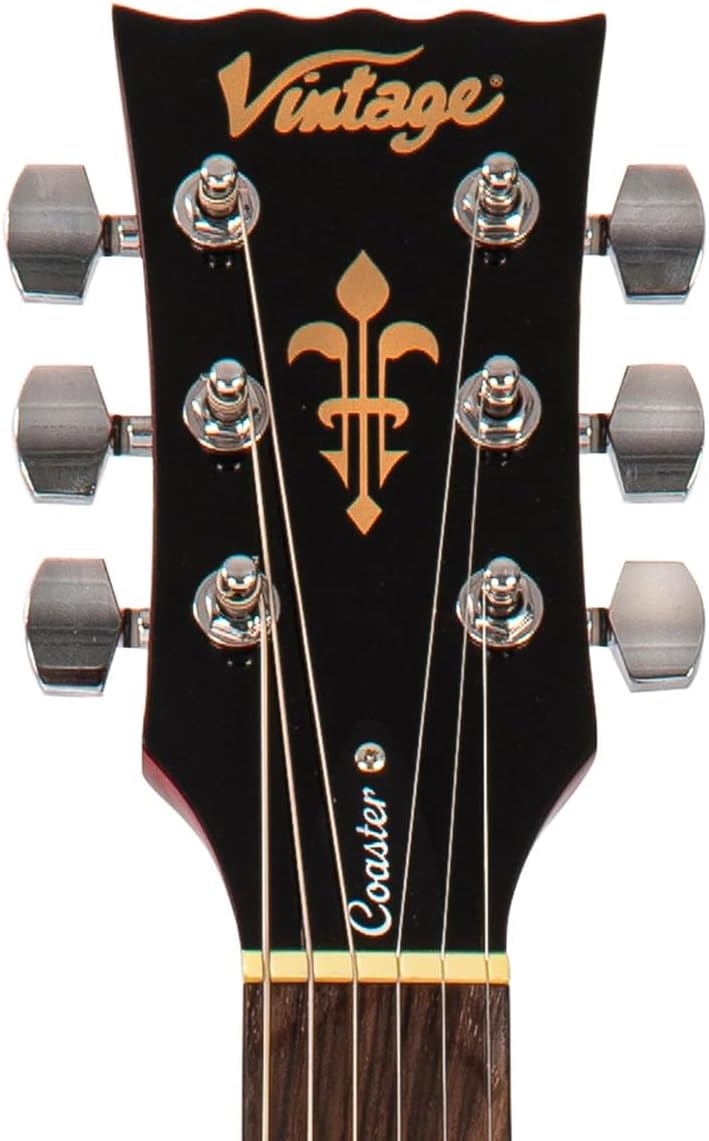 VINTAGE Electric Guitars, Right, Cherry Sunburst (V10CSB)