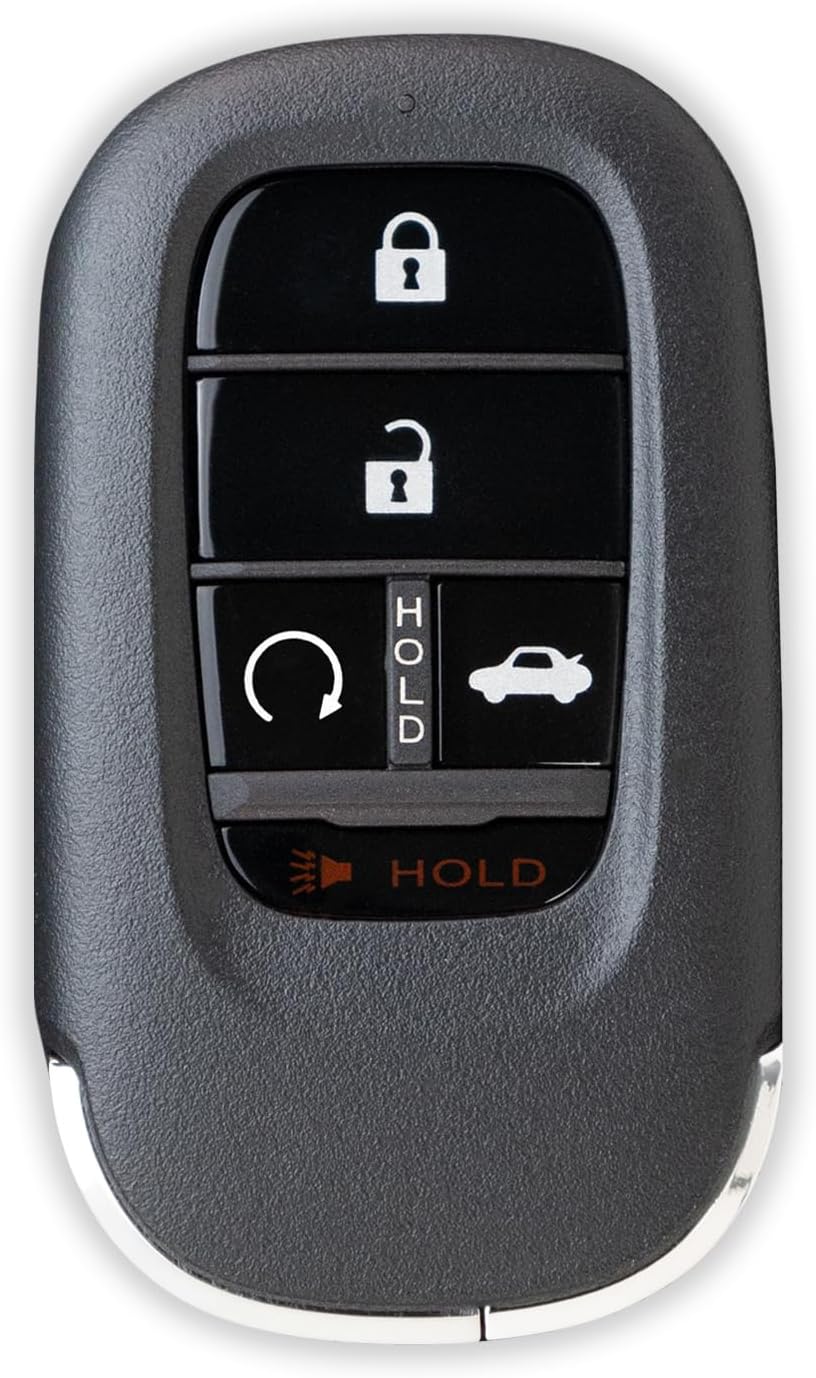 StandardAutoPart Smart Car Key Fob Remote Compatible with Honda Accord Civic 2022 2023 2024 KR5TP-4 72147-T20-A11 (5 Button RS & Trunk)