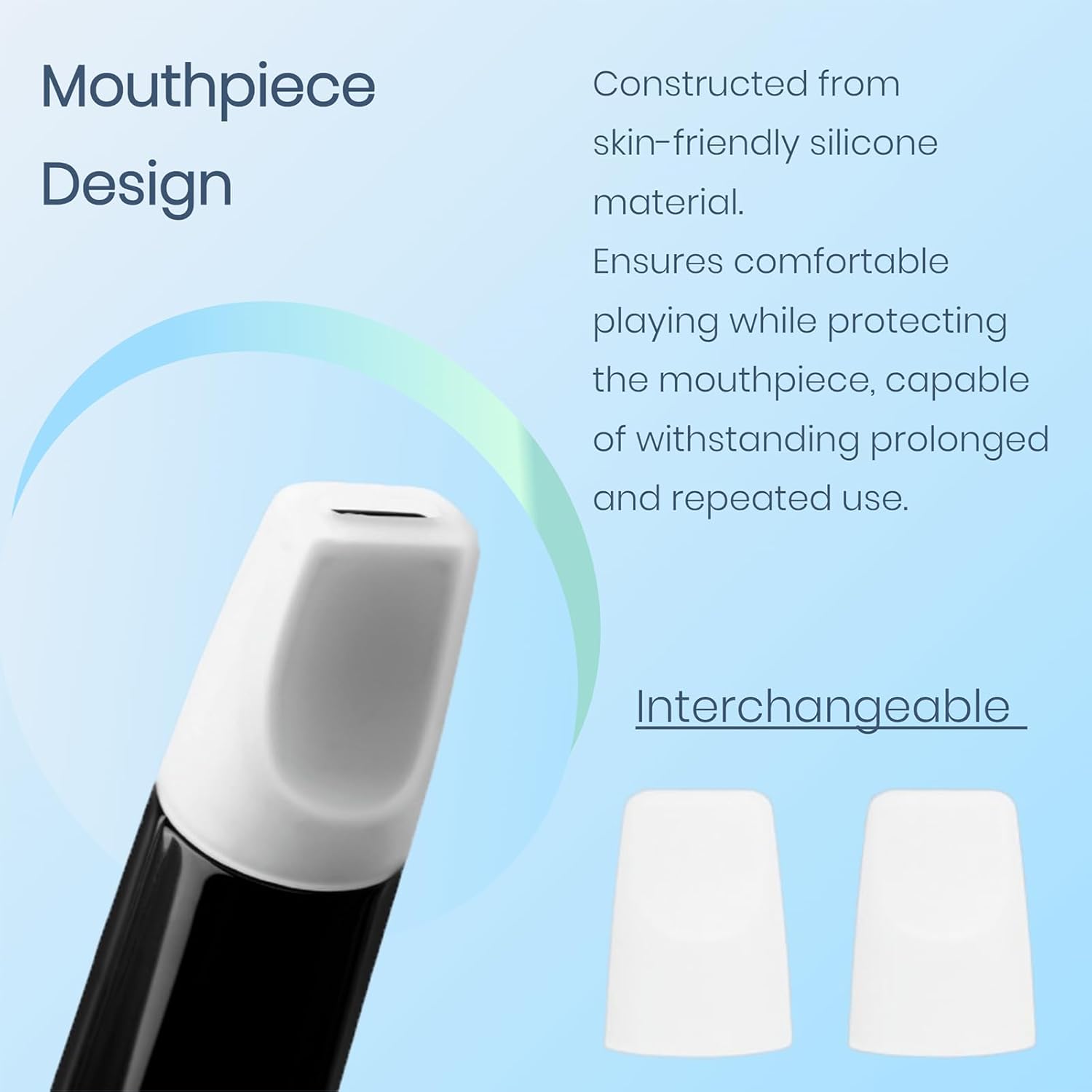 MIDI Electronic Saxophone, Mini Digital Electronic Wind Instrument, Support 13 Tone Adjustable Volume 3 Blowing Sensitivity for Beginners