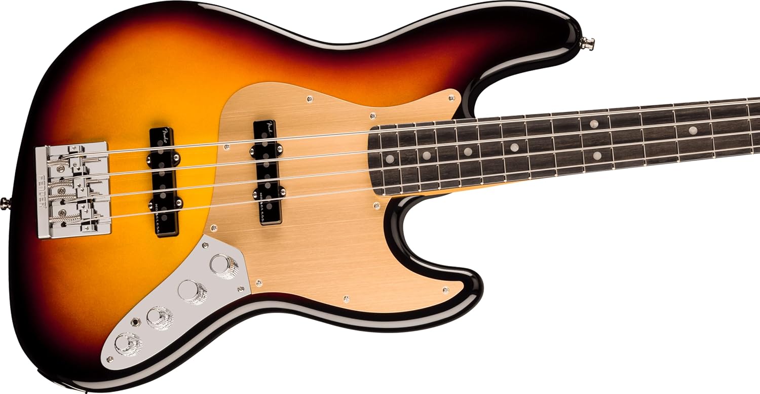 Fender American Ultra II Jazz Bass - Ultraburst, Ebony Fingerboard