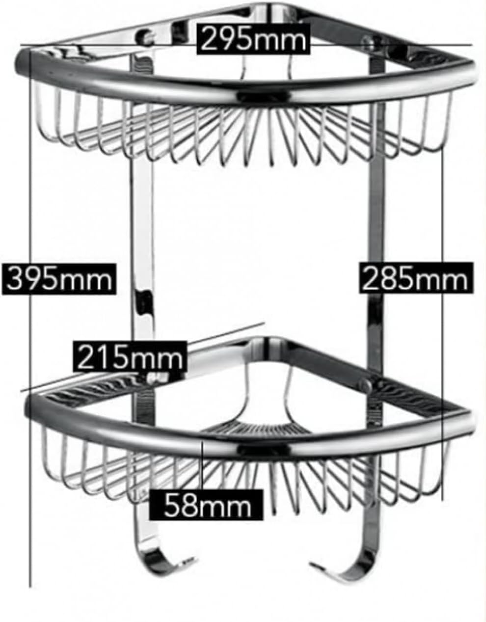 Corner Shower Caddy Floating Shelves Bathroom Shelfs Crystal Brass Storage Rack Shampoo Holder Bathroom Accessories Wall Mounted Kitchen Seasoning Bottles Holde Organizer Shelf-Gold 1 (Gold 1 )