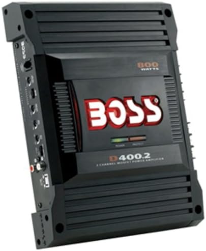 BOSS Audio Systems D400.2 Diablo 2-Channel Mosfet Bridgeable Power Amplifier