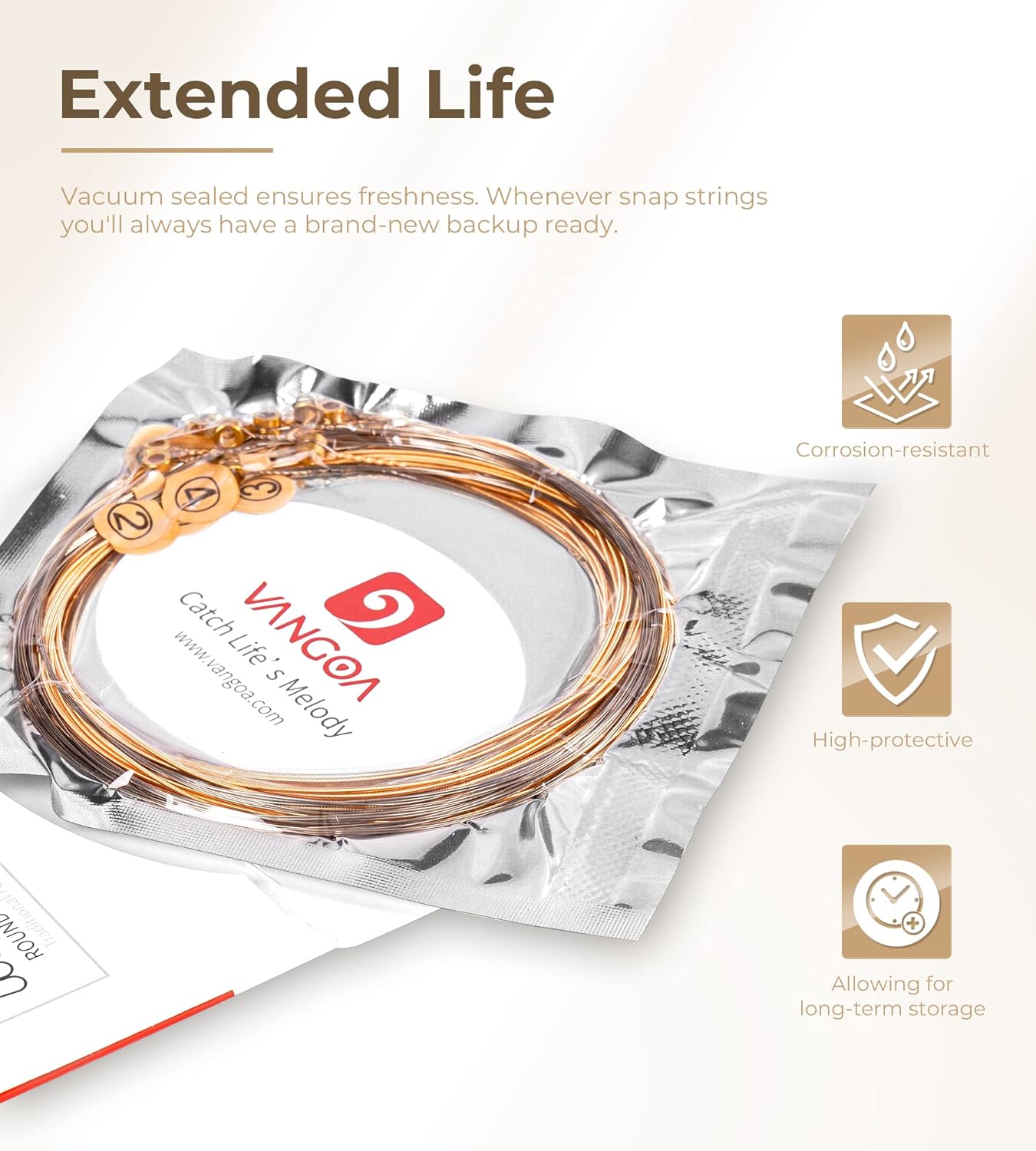 Vangoa 12 String Guitar, Acoustic-electric Dreadnought Cutaway Guitar Bundle with Strings Set