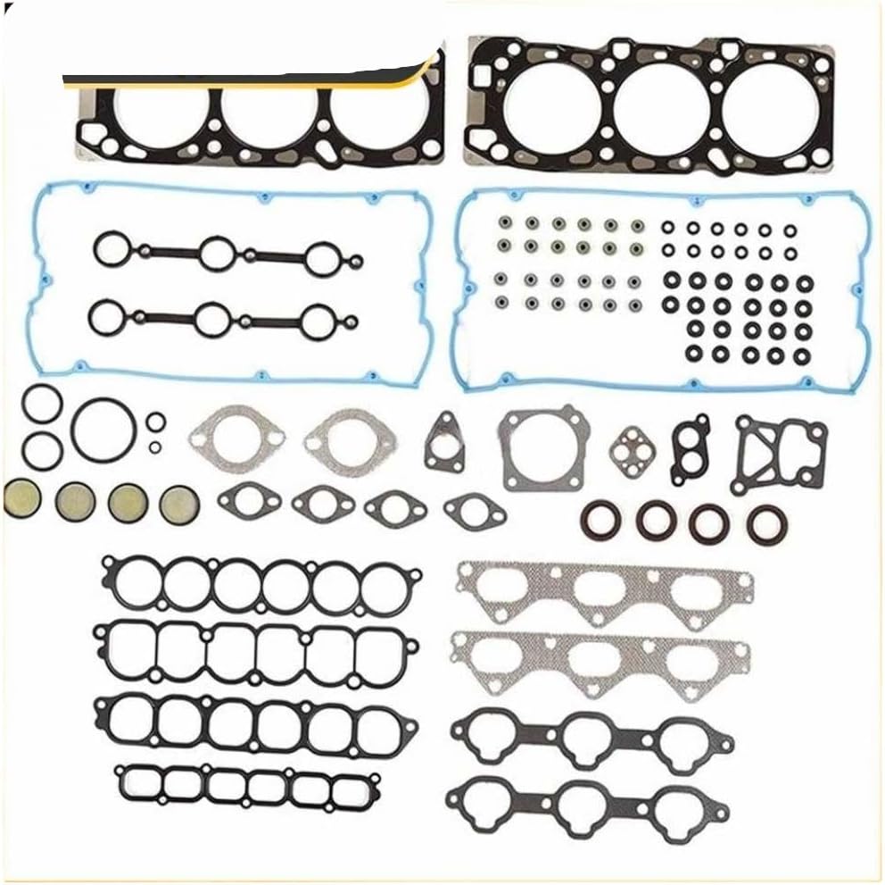 Engine Overhaul Gasket Seals Kit Compatible with Select 2002 to 2006 and 3. 5L V6 Models Professional Automotive Replacement Parts