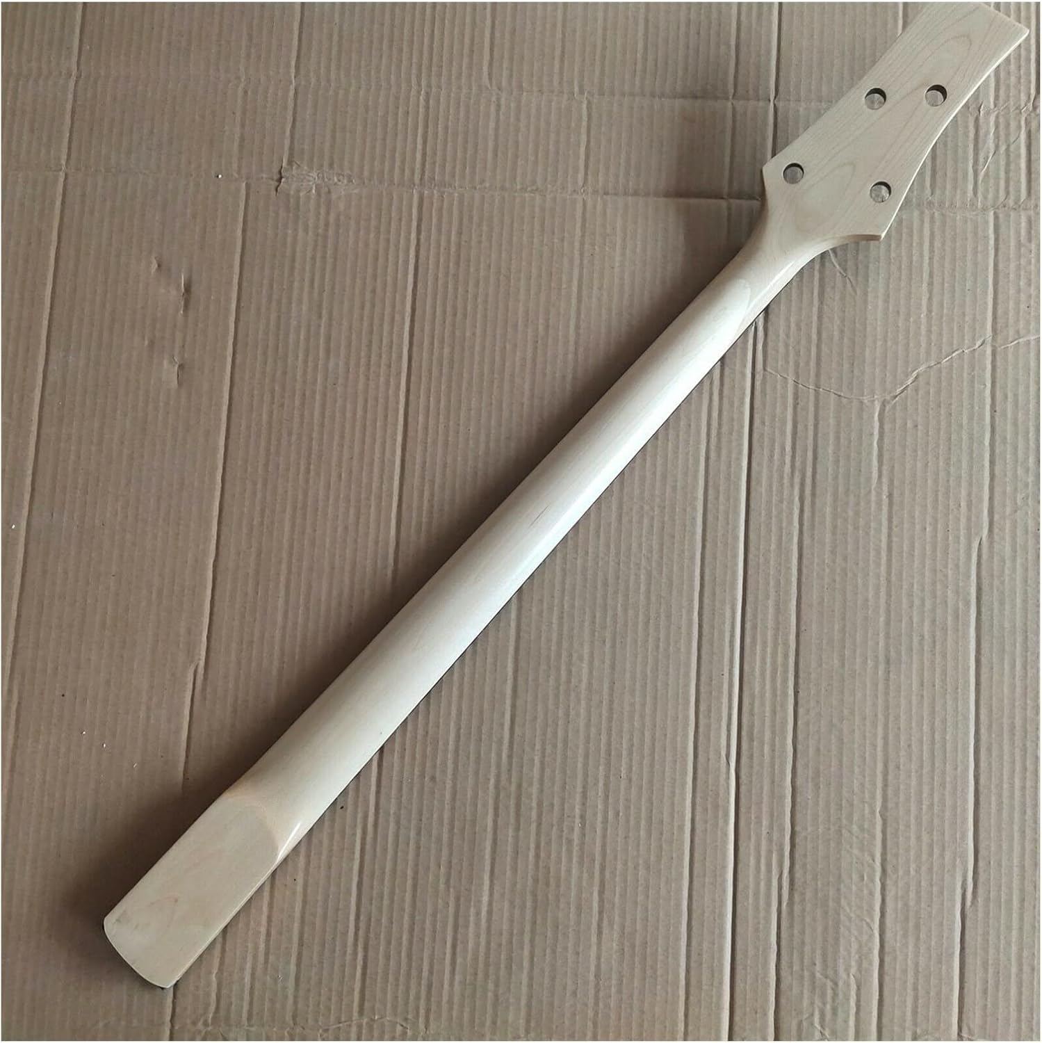 24 Fret Rosewood Fingerboard 2+2 Tuner Holes 4 String Maple Bass Neck Guitar ​Neck Replacement