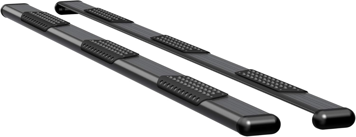 Luverne Truck Equipment 584125 Running Board and Power Step (O-Mega/O-Mega Ii Running Boards Black Textured Powder Coat)