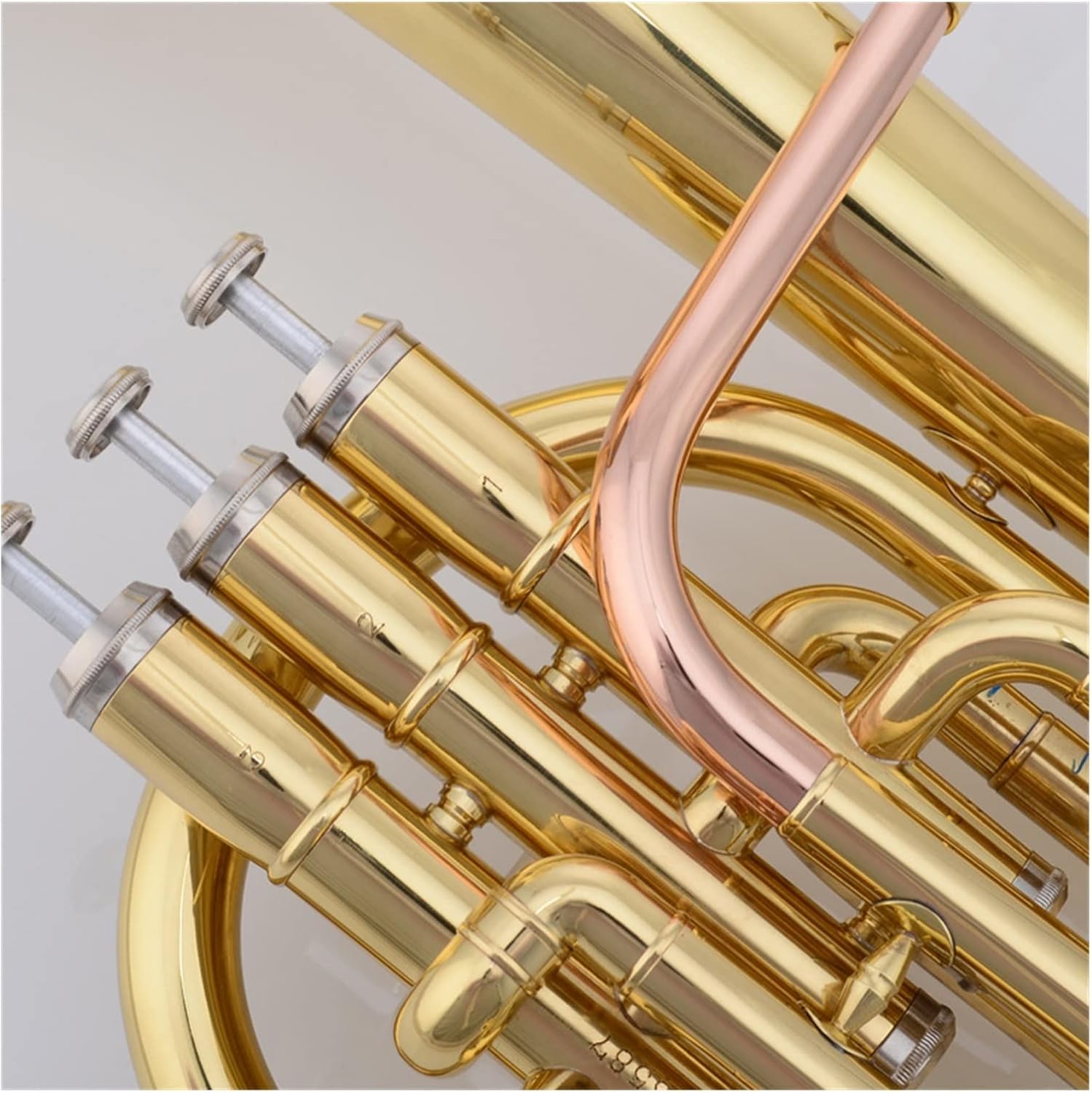 Brass Finishing Euphonium The E-Flat Lacquer Golden Midtone is Suitable for Students and Beginners to Play Professionally