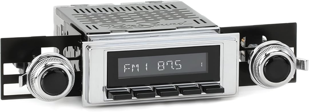 RetroRadio Compatible with 1969 Chevrolet Camaro Features Include Bluetooth, USB, AM/FM HCB-M2-120-53P-73PC