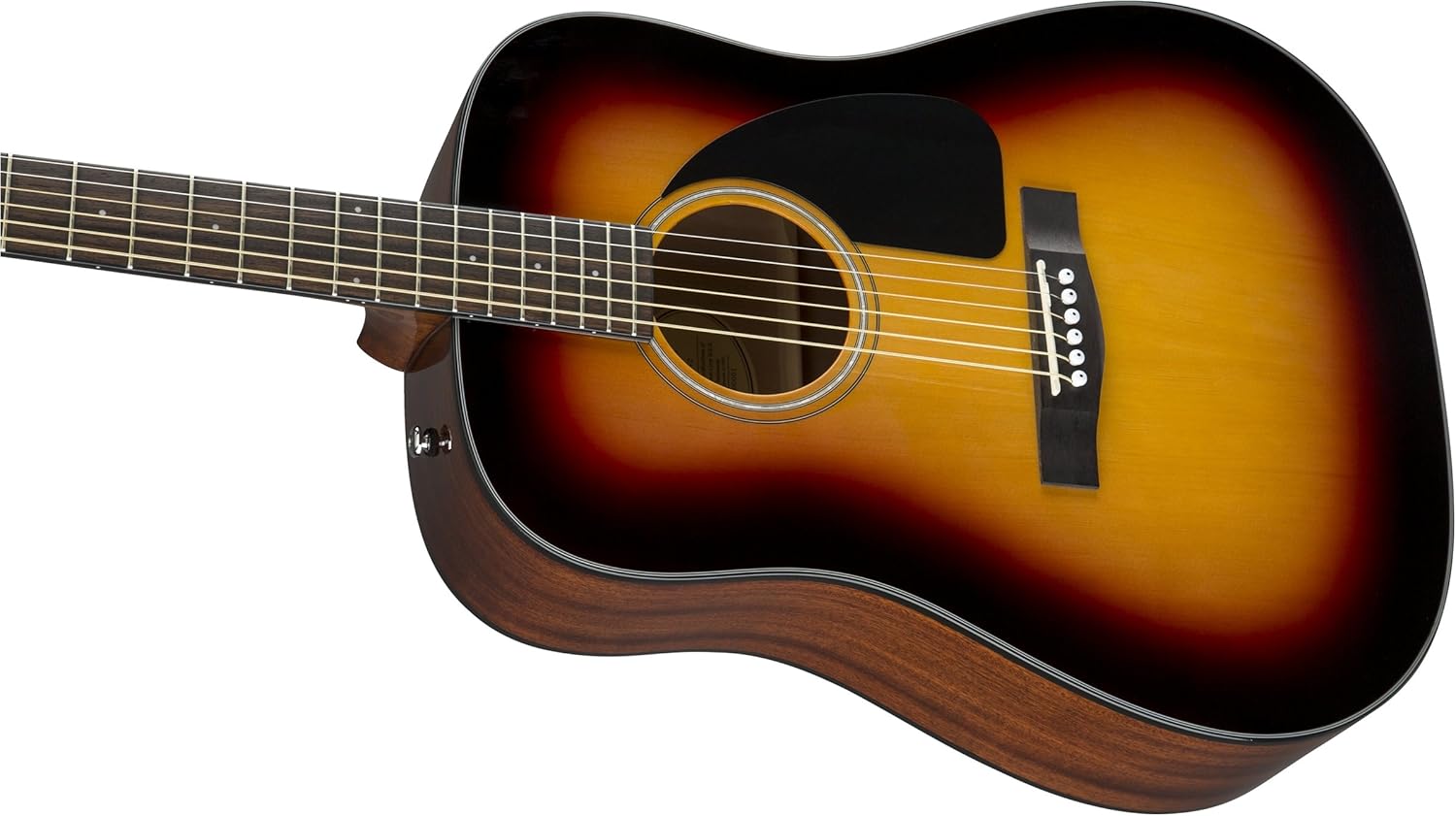 Fender Beginner Acoustic Guitar CD-60 - Sunburst - Dreadnought - With Case