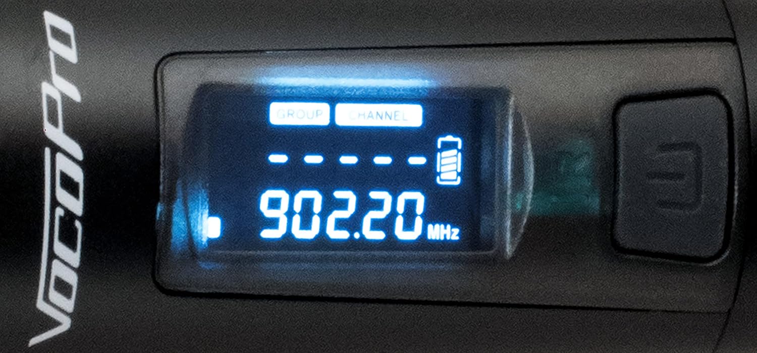 VocoPro UDXHT Digital PLL Wireless Handheld Microphone System