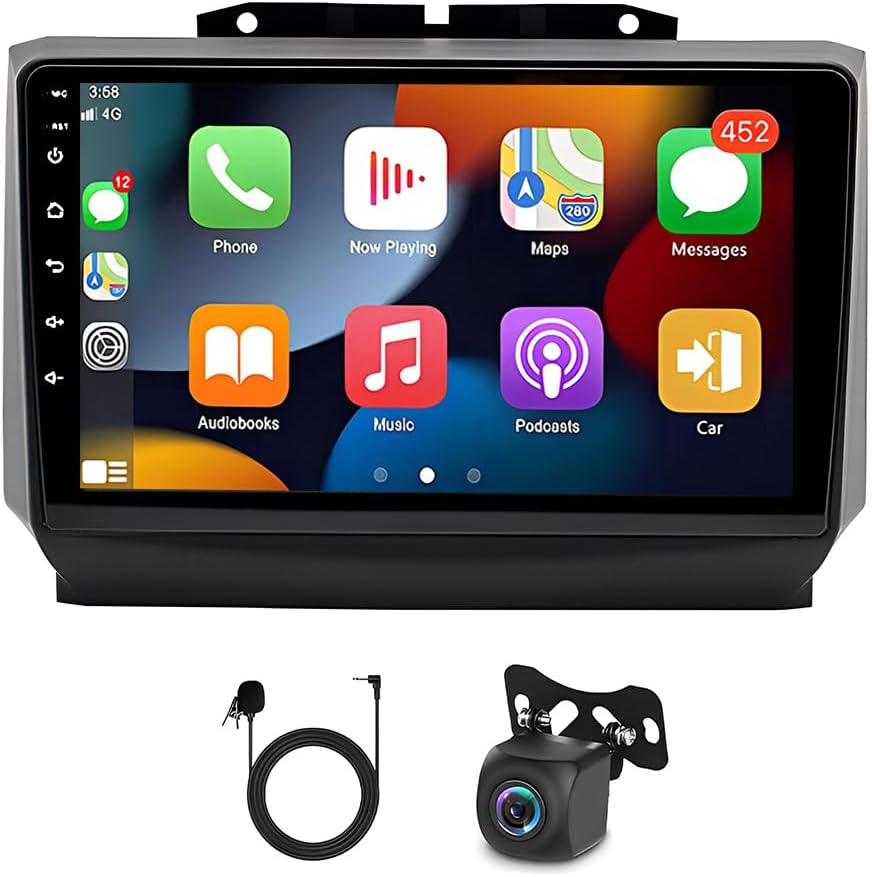 4+64G w/Android 15 Car Audio Stereo w/carplay w/Android Auto for Dodge for Ram 1500 2500 3500 4500 5500 2013-2019 Double Din 9