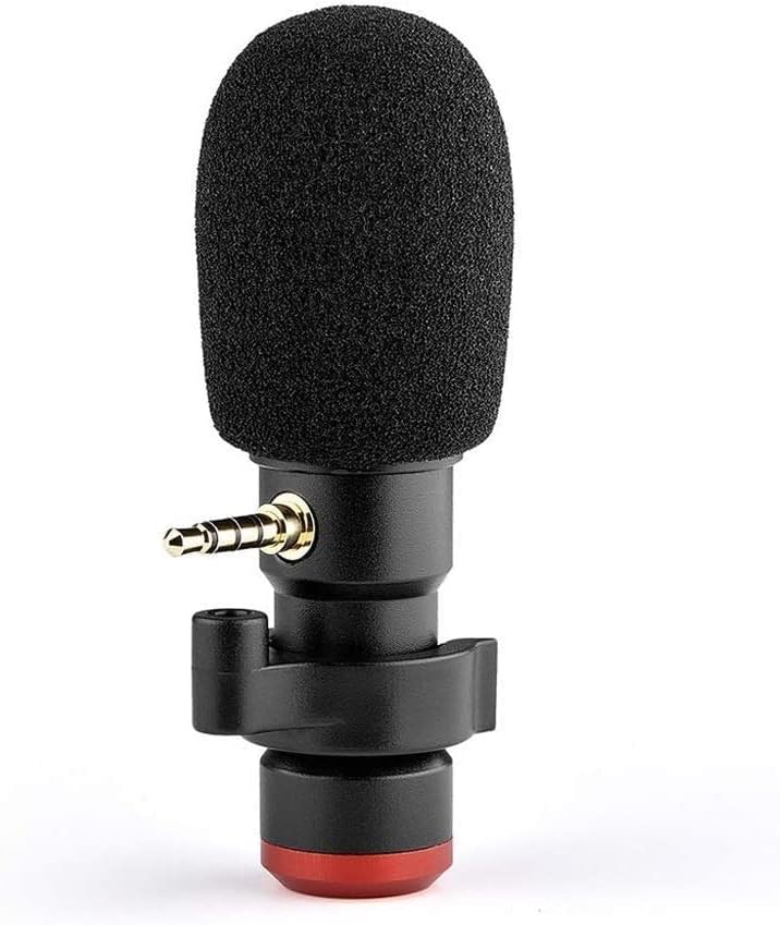 Mini Plug-in Smartphone Microphone Mic 3.5Mm Plug for Smartphone Video Recording Live Broadcast Singing Live Broadcast