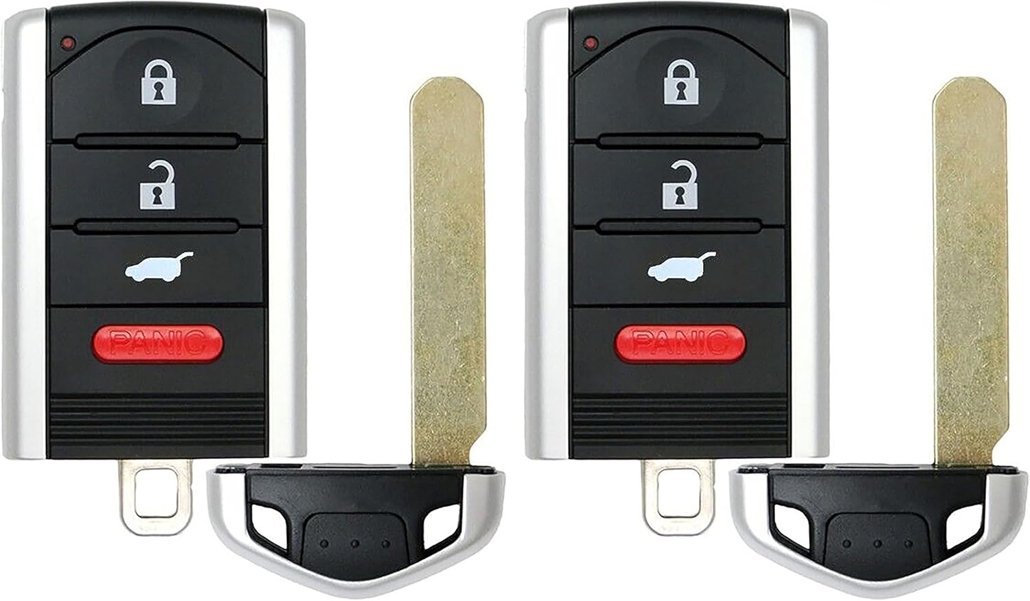 2X New Replacement Proximity Key Fob Compatible with & Fit for Acura Vehicles (Check Fitment) - MPN M3N5WY8145-03