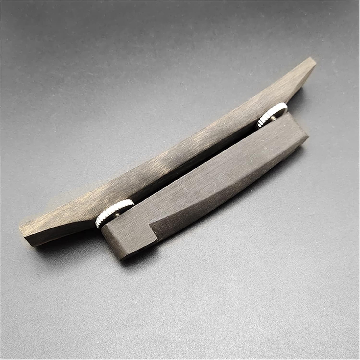 6 String Ebony Guitar Bridge Adjustable Floating Ebony Bridge Bass Guitar Accessories Electric Guitar Bridge (Color : 10pcs)