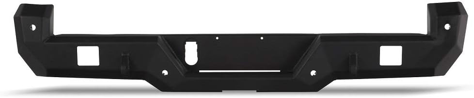 Body Armor 2016-2022 Compatible With Toyota Tacoma Pro Series Rear Bumper Black TC-2963