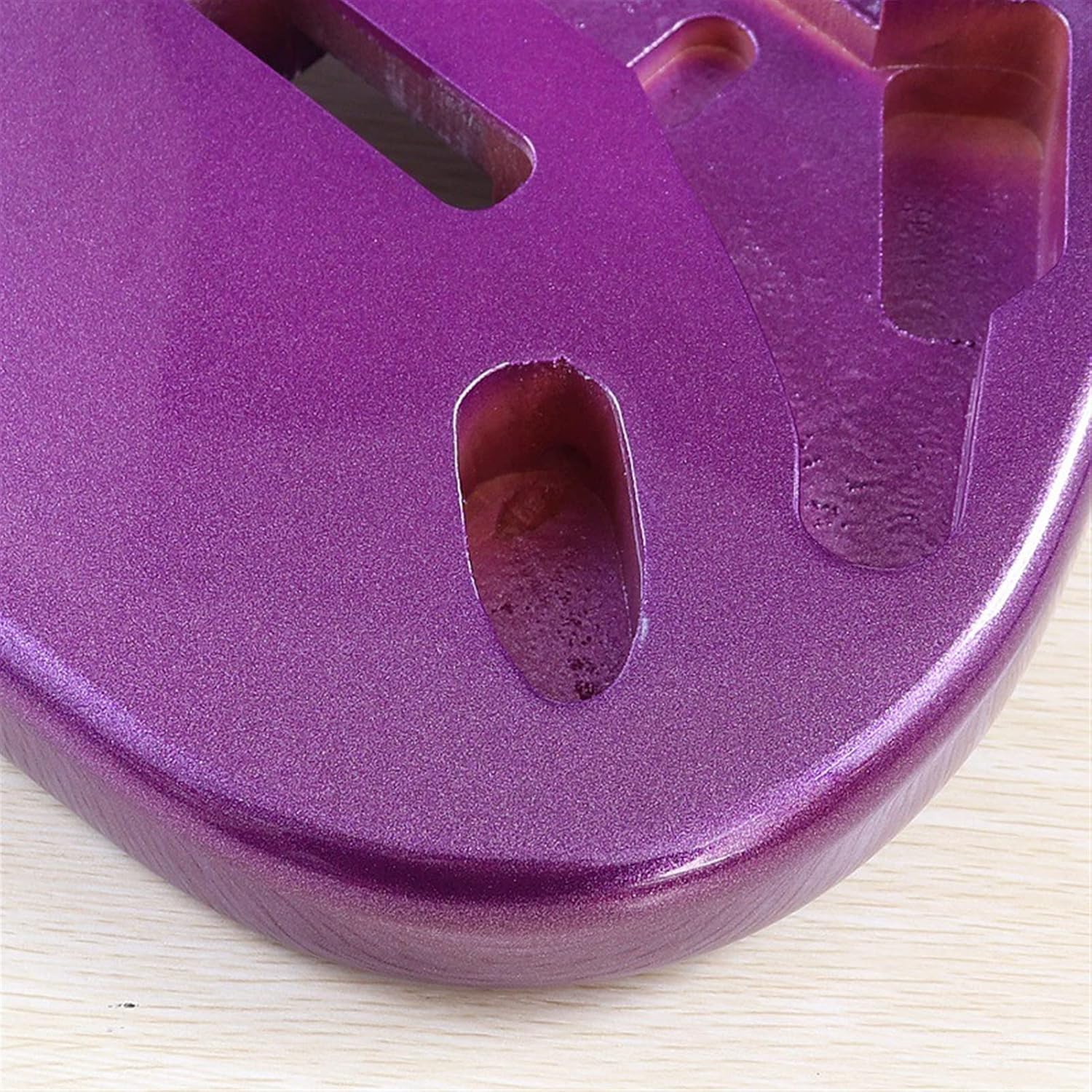 TSTS Purple Color Poplar Wood Electric Guitar Body DIY Guitar Parts for ST Guitar Barrel Body Guitar DIY Accessory