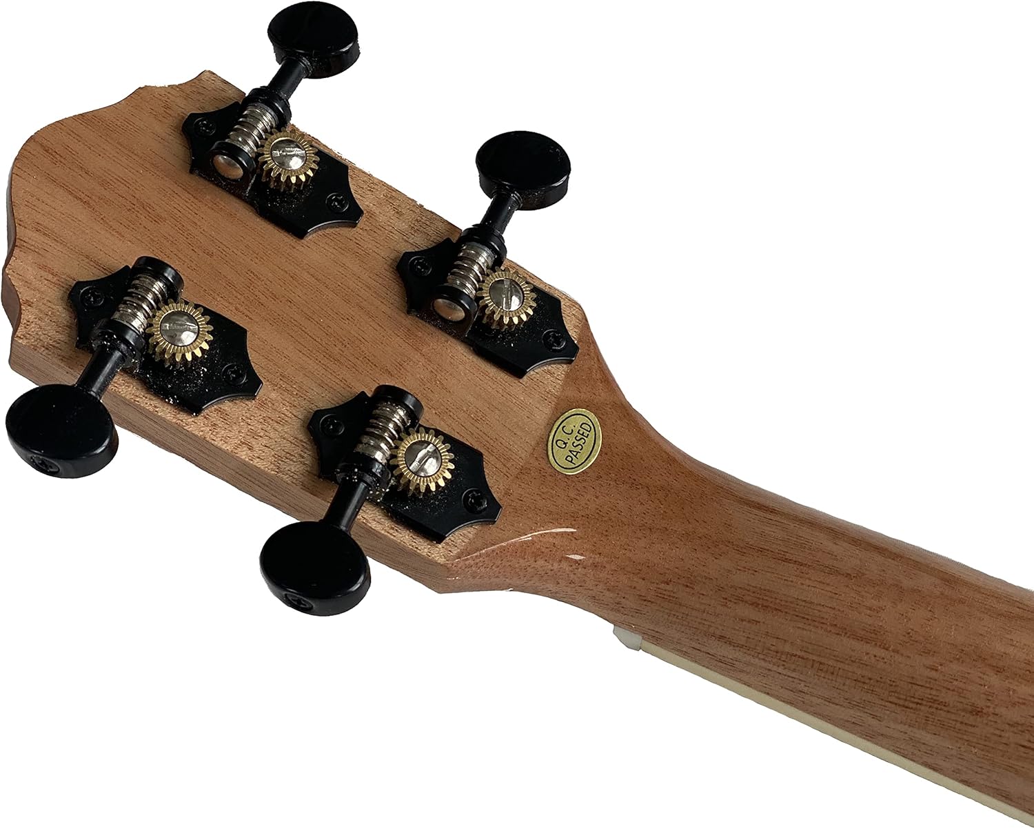 Oscar Schmidt OU5K-A Concert Ukulele, Natural Koa with Gig Bag