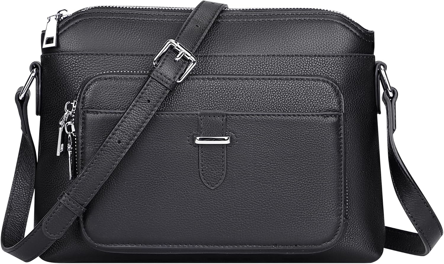 Over Earth Genuine Leather Crossbody Bags for Women Small Ladies Handbags and Purses with Card Slots