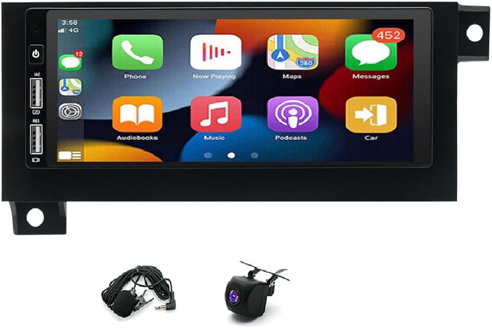 ikasus 6.86 inch Touch Screen Android 2+32GB Car Stereo Radio for Chry-sler Town Country Cirr-us 1995-2000, for Ra-m Cha-rger 1981-1993, Car Audio Receivers with Carplay Android Auto Mirror Link