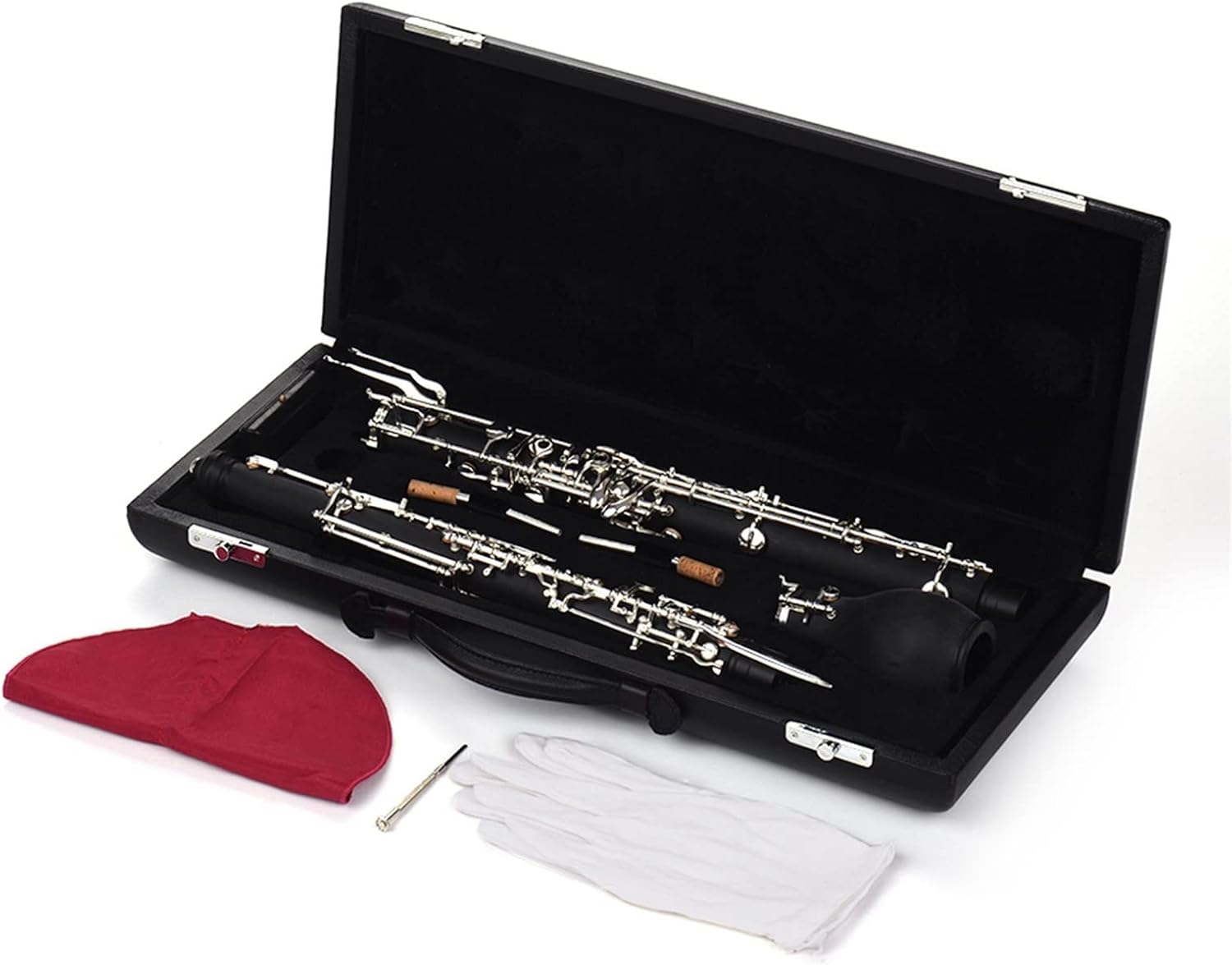 Professional Alto Oboe F Key Synthetic Xylobody Silver Plated Woodwind Instrument Oboes Beginner