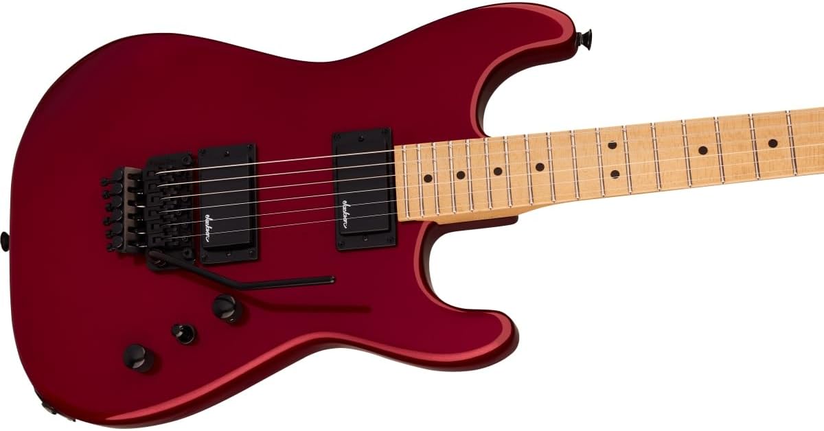 Jackson Pro Origins 1985 San Dimas SD1 Electric Guitar - Candy Apple Red, Maple Fingerboard