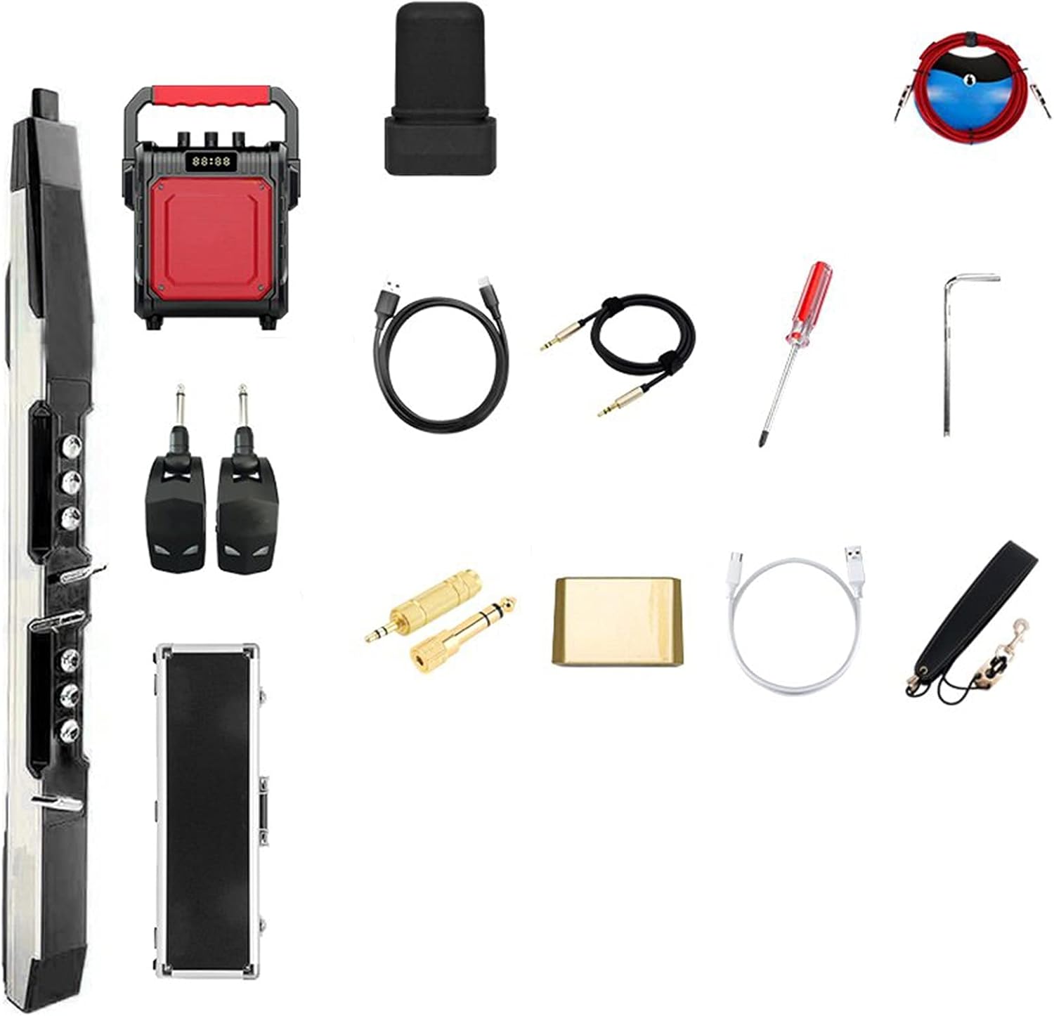 Sax Beginners Kit Digital Electronic Wind Instrument, Electric Saxophone, Leisure Instrument Wind Instrument (Color : 8)
