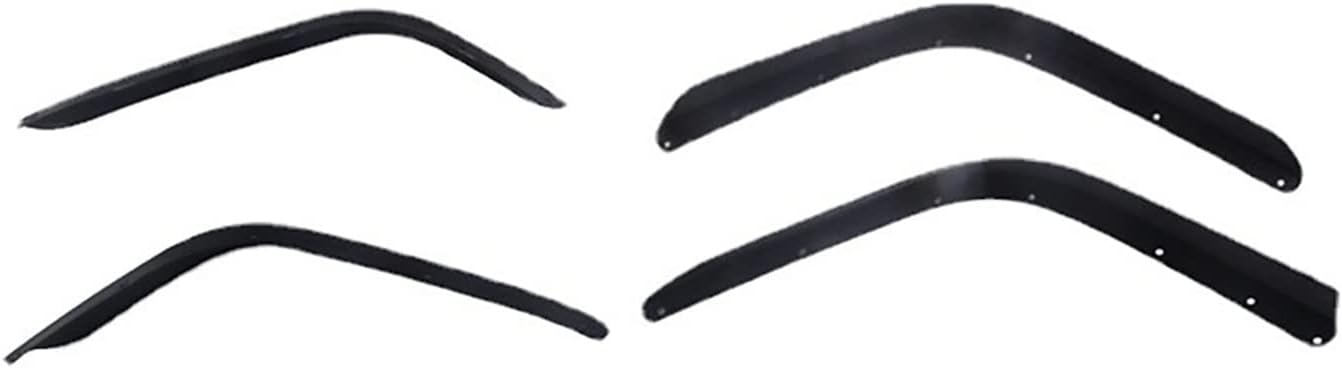 Car Front Rear Mudguard Compatible for Jeep and Wrangler-JL 2018+ 2023 Splash Protective Guards Widening Original Fender Flares Mudflaps