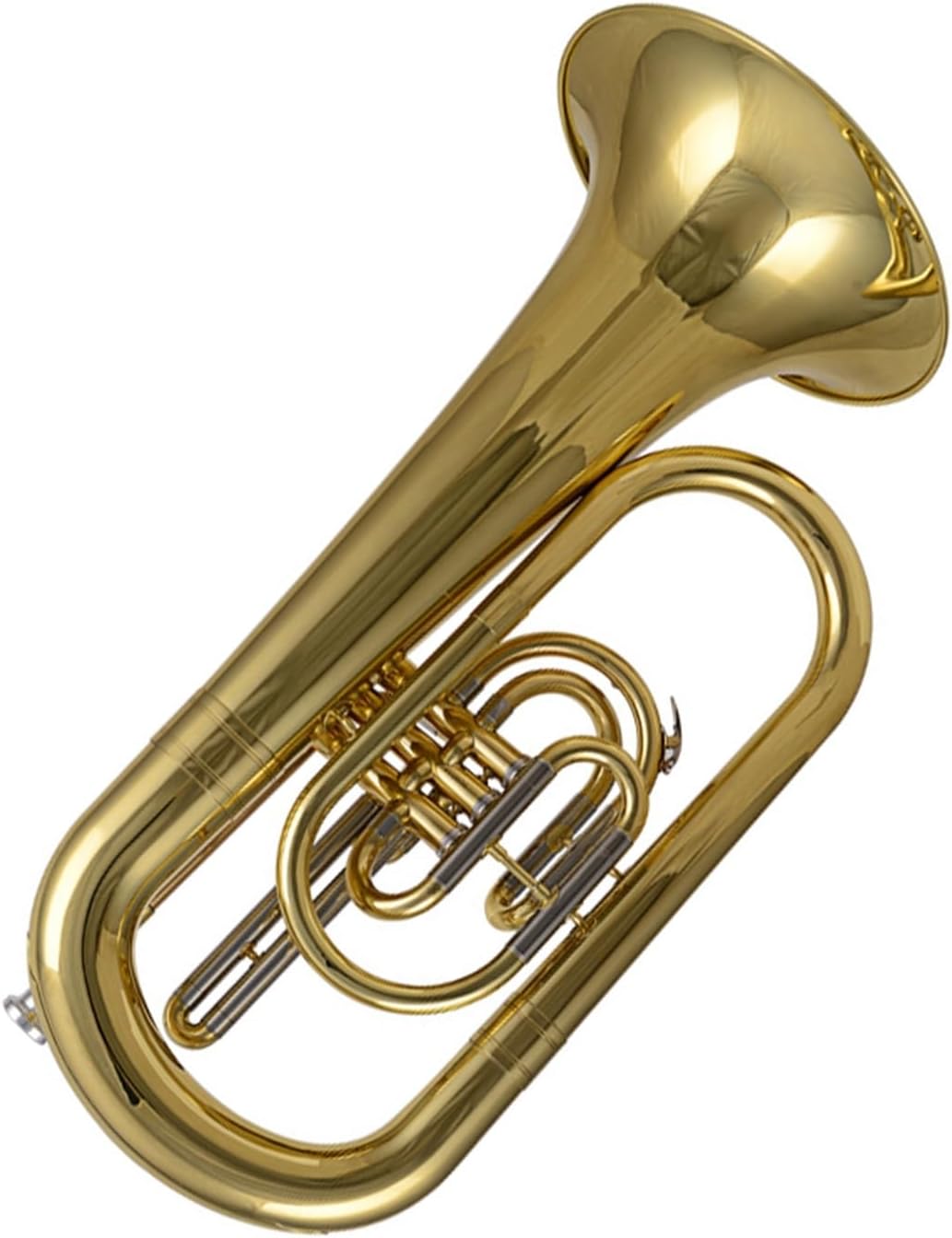 Euphonium B Flat Brass Material Suitable For Beginners Euphonium All-brass Instrument