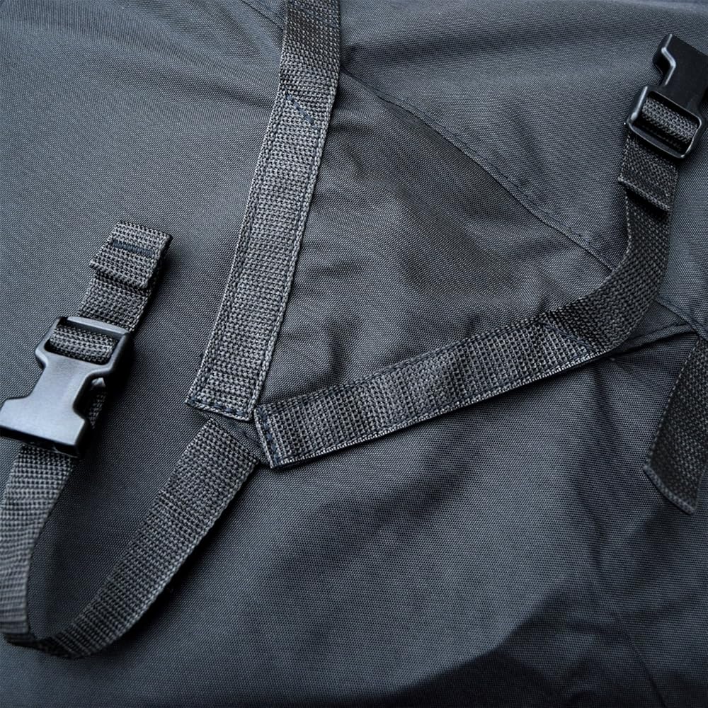 Budge Sportsman Trailerable ATV Cover, Heavy-Duty Waterproof Protection with Secure Strap-and-Buckle System, Fits ATVs up to 87 Inches, Black