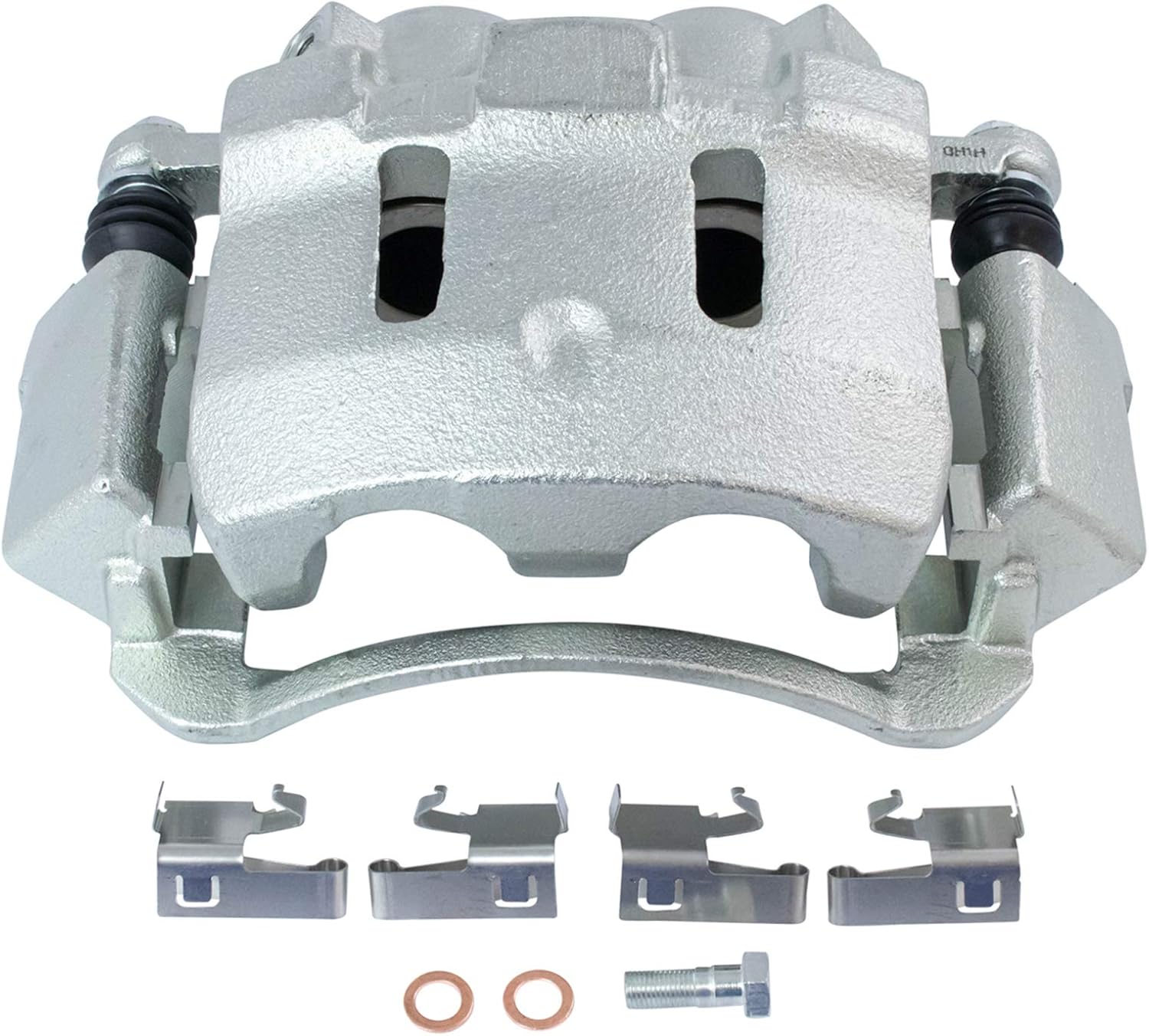 TRQ Front Left Brake Caliper w/Bracket Drivers Side Compatible with 2000-2005 Ford Excursion 1999-2004 F-250 Super Duty F-350 Super Duty