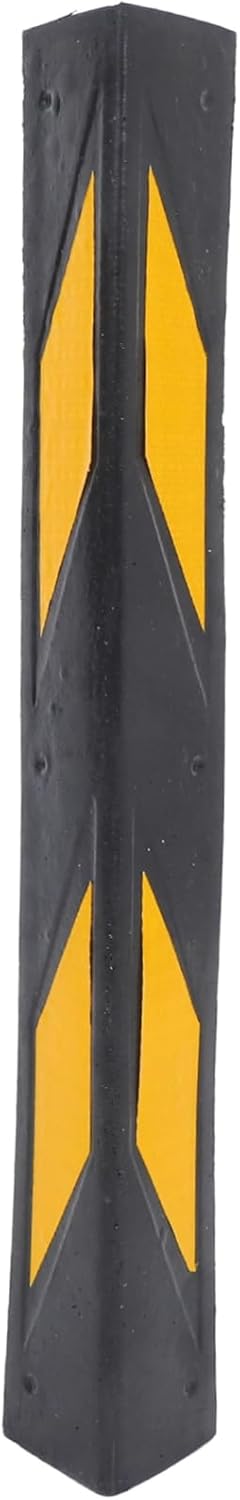 STOBAZA Rounded Edge Parking Block Garage Wall Protector Car Door Corner Protector Pole Self-Adhesive Strips