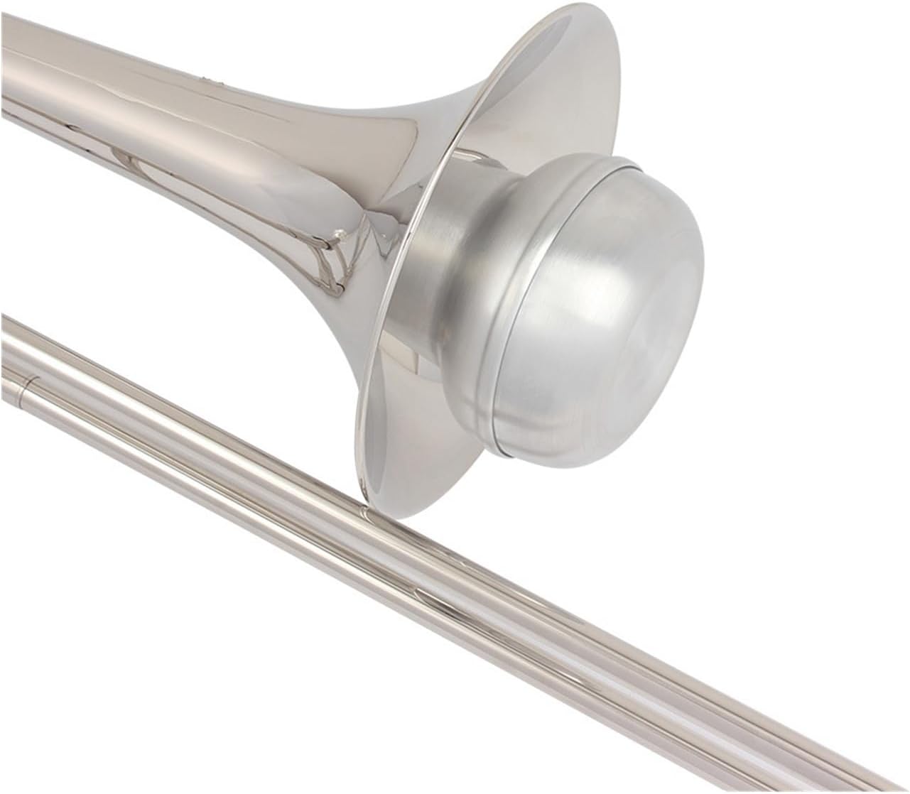 B flat alto trombone brass instrument suitable for professional beginners(Silver)