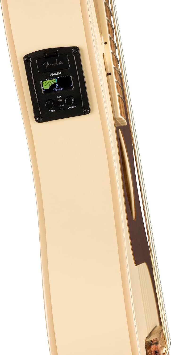 Fender, 4-String Ukulele, Right, Olympic White (0970583505)