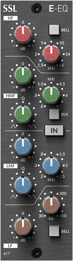 Solid State Logic E-EQ Mk2 500 Series Equalizer
