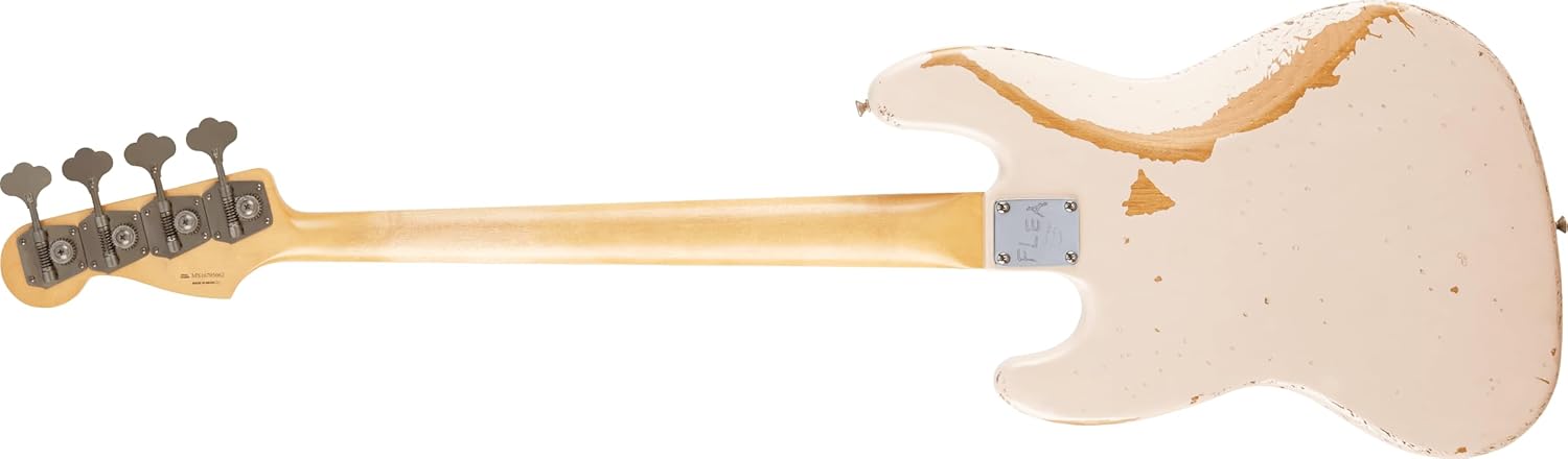 Fender Flea Jazz Bass, Shell Pink, Rosewood Fingerboard