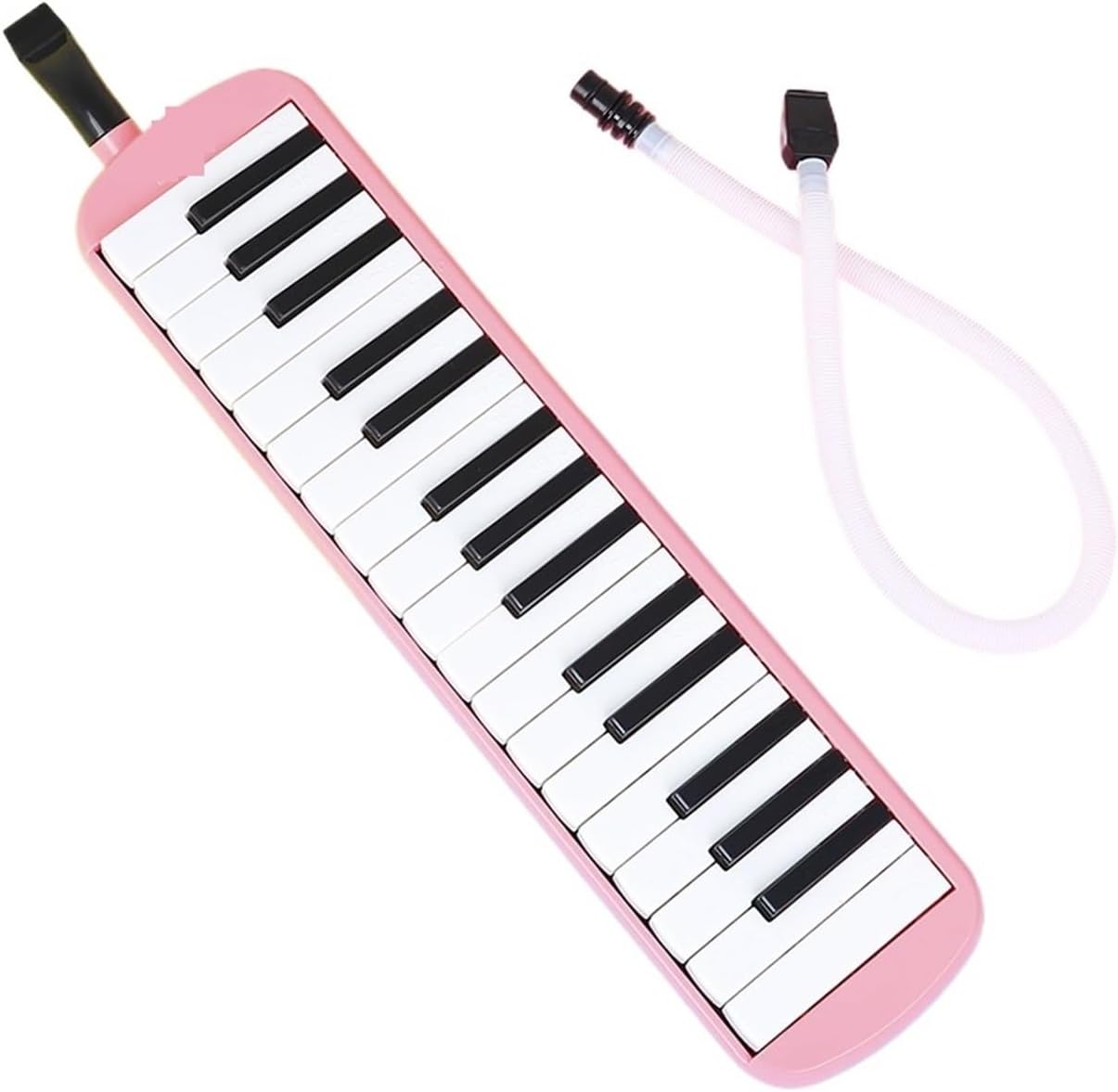 Melodica 32 Keys Melodica Piano Keyboard Style Musical Instrument Harmonica Mouth Organ With Carrying Bag Mouthpiece(Green)