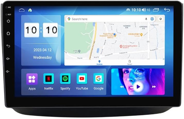 Android Car Stereo for Benz Vito 2011-2015,10 inch IPS Touchscreen with Upgrade Wireless CarPlay & Android Auto,WiFi/GPS,Support SWC and Subwoofer,8-Core 8G+256G