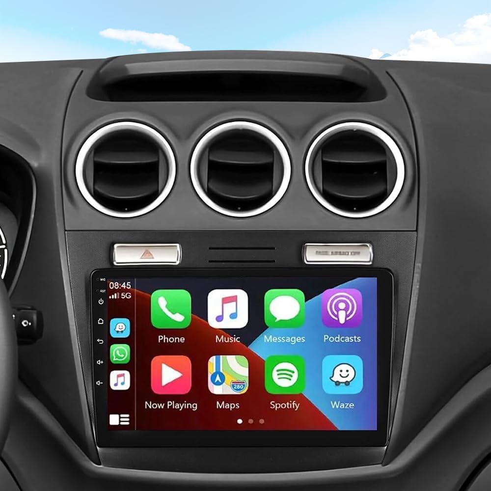 ikasus 4+64G Android 14 Double Din Car Stereo for Ford Transit Connect 2010 2011 2012 2013 2014 with CarPlay Android Auto 10