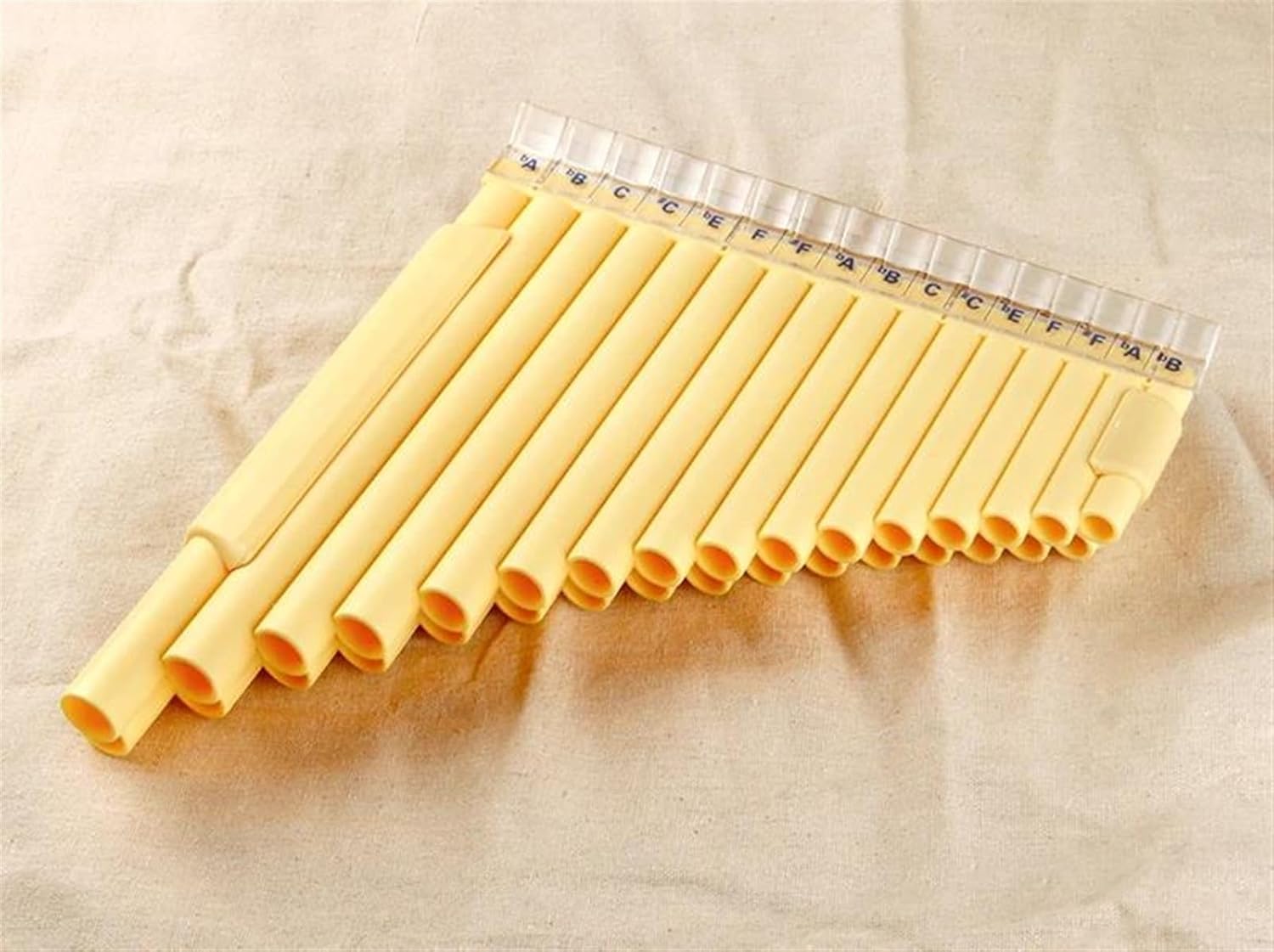 32 Pipes Pan Flute Double Pipes G Key Plastic Traditional Woodwind Musical Instrument For Musical Lover