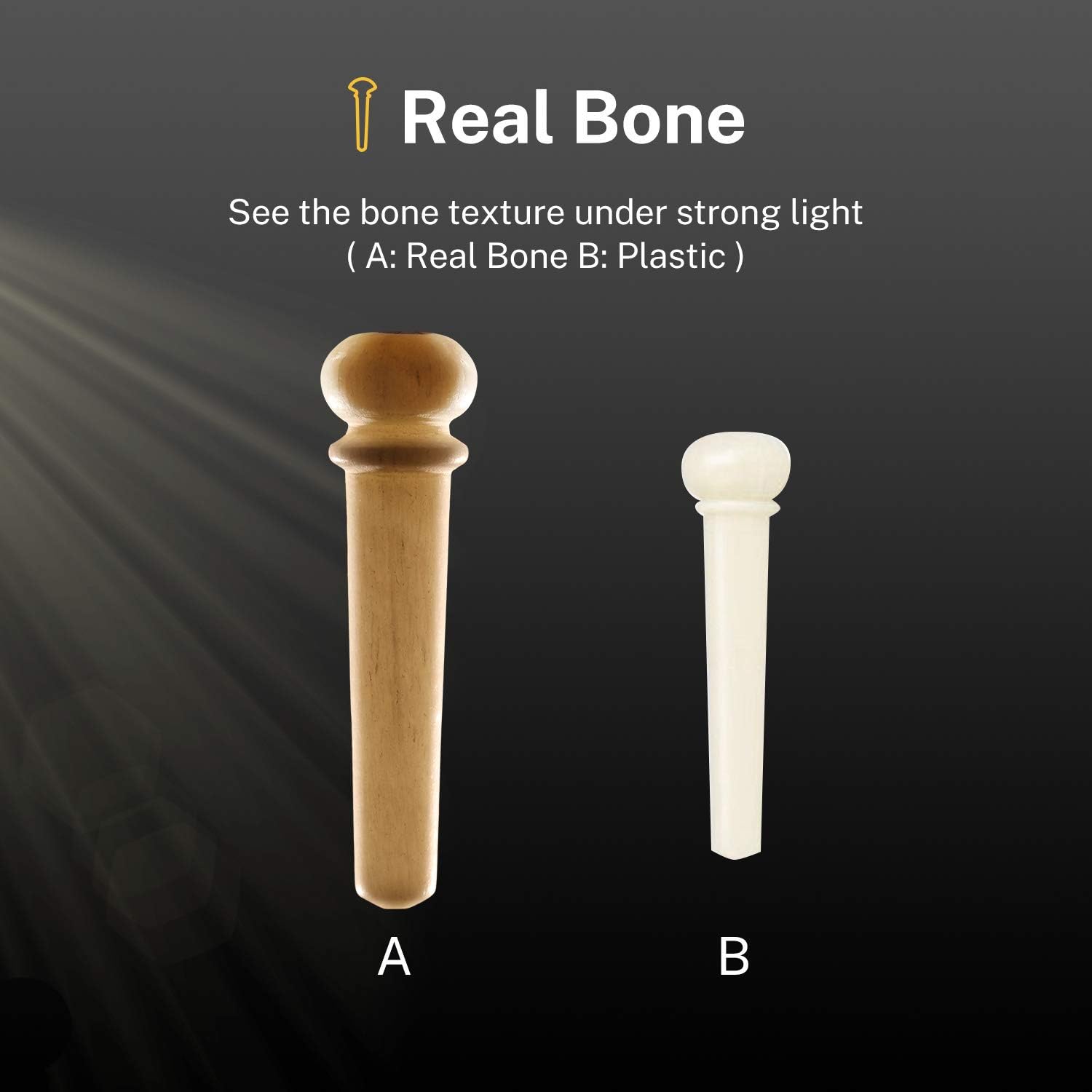 Donner Acoustic Guitar Kit -Guitar Bridge Pins