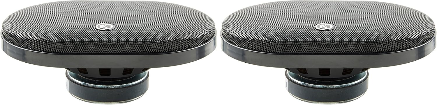 Memphis 15-SRX693 SRX693 6x9 3-Way 100 Watts Car Audio Stereo Coaxial Door Panel Speakers