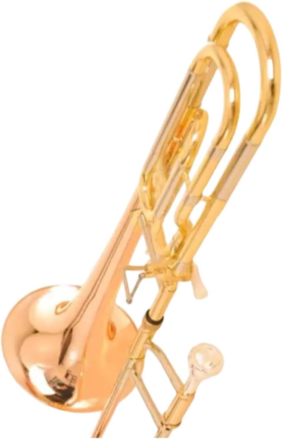 Adult Trombone Instrument Phosphor Bronze Gold Brass Instrument With Mouthbox In The Key Of Bb F Tenor Trombone(Phosphorus)