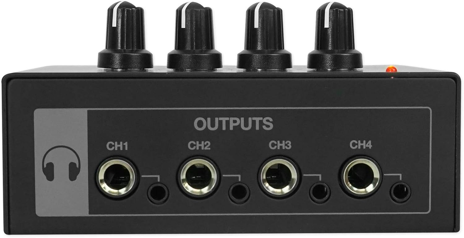 Rockville R-TRACK 2x2 Bundle: USB audio interface 24 Bit, (2) RMC-XLR dynamic mic, (2) PRO-M50 Studio Headphones, (2) R-BOOM 34