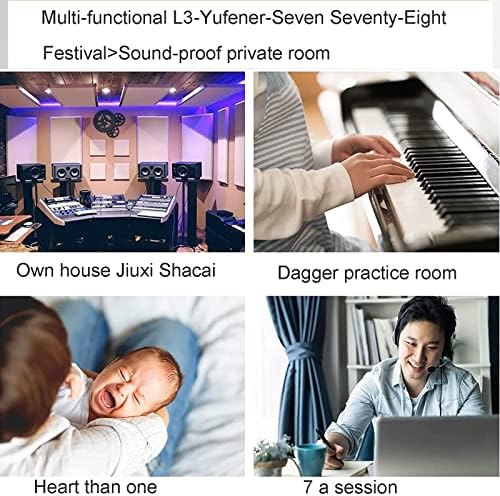 Soundproof Booth Home with top Board Foldable Assembly Type - Soundproof Room, soundproof Sheet Wall,Soundproof Booth, Soundproof Box Partition