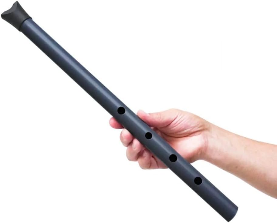 ABS Shakuhachi Flute – Portable 5-Hole Traditional Japanese Bamboo-Style Instrument for Beginners & Students – Lightweight & Durable Practice Flute (Shakuhachi 1.6)